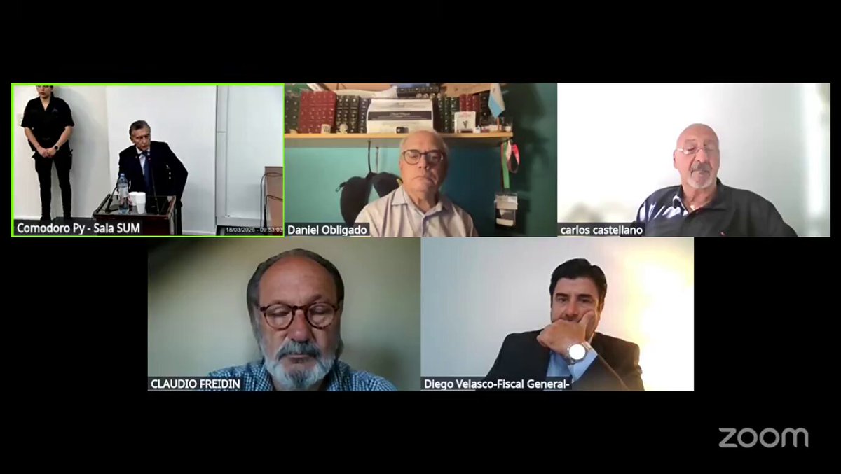 Mauricio Macri prestando declaración testimonial en la causa de viviendas sociales y Sueños Compartidos