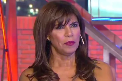 Florencia Cabrera durante la entrevista donde denunció actitudes discriminatorias en televisión.