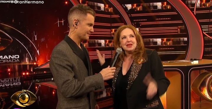 La actriz Andrea del Boca frente al misterio tras su salida del reality Gran Hermano Generación Dorada.