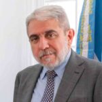 Aníbal Fernández en un acto político hablando sobre la interna para definir el futuro peronista.