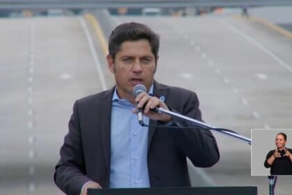 Axel Kicillof brinda declaraciones sobre la expropiación de YPF y el fallo judicial en Estados Unidos.