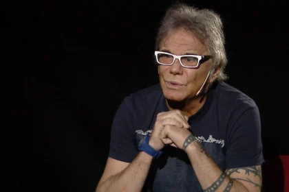 Beto Casella y Edith Hermida recordando su histórica relación entre colegas en televisión.