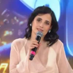 Florencia Torrente hablando sobre la conmovedora reacción de Araceli en una entrevista reciente.