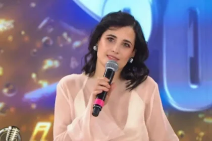 Florencia Torrente hablando sobre la conmovedora reacción de Araceli en una entrevista reciente.