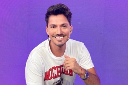 Guido Záffora en una entrevista haciendo una crítica contra Laura Ubfal por su comportamiento profesional.