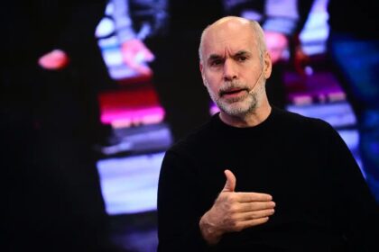 Horacio Rodríguez Larreta analizando los problemas de la actual gestión porteña en televisión