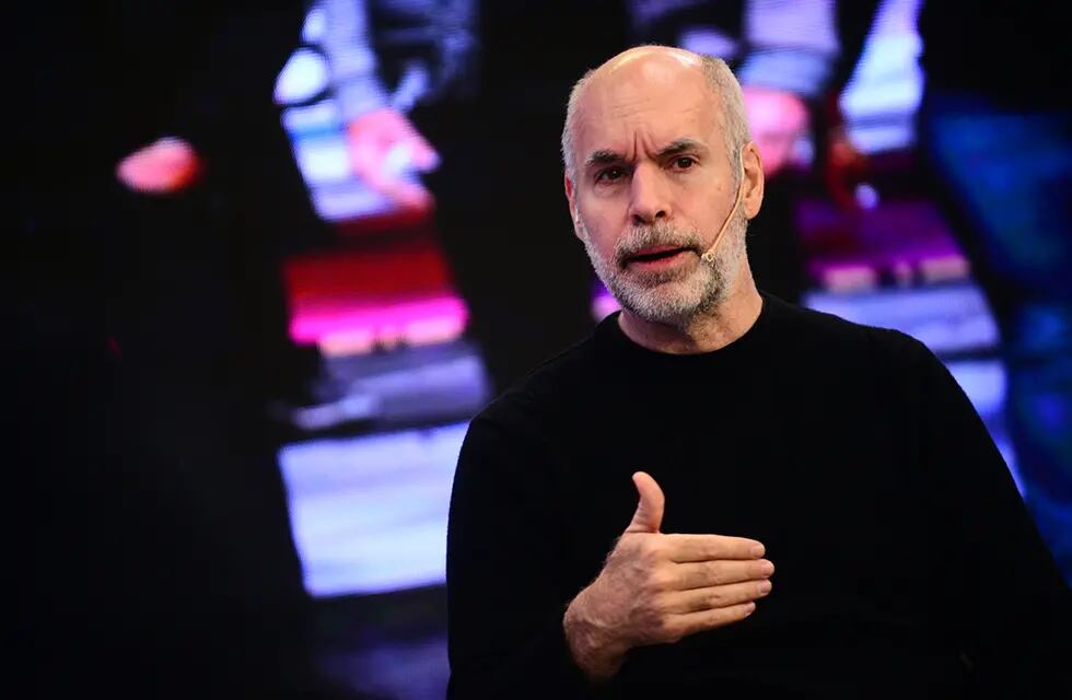 Horacio Rodríguez Larreta analizando los problemas de la actual gestión porteña en televisión