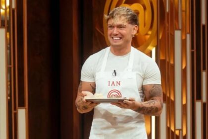 Ian Lucas brindando una entrevista seria tras su ruptura con Evangelina Anderson