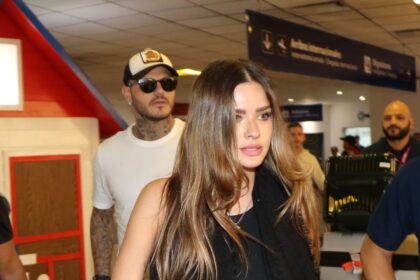 La China Suárez y Mauro Icardi durante una noche que terminó en un fuerte escándalo en boliche porteño tras una escena de celos.