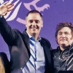 Gráfico de encuesta sobre la imagen positiva y el pedido de renuncia de Manuel Adorni en Argentina.