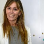 Senadora Juliana Di Tullio brindando una entrevista sobre el límite ético del peronismo y el rechazo a Villarruel.