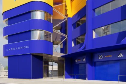 Maqueta de la cuarta bandeja Bombonera en proyecto de ampliación