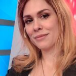 Lilia Lemoine responde ante la prensa sobre el uso del avión presidencial.