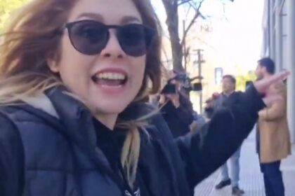 Captura de pantalla de las fuertes acusaciones entre Lemoine y Galmarini en redes sociales