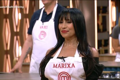 Marixa Balli en la gala donde resultó eliminada de MasterChef Celebrity.