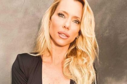 Nicole Neumann en su refugio de animales rescatados junto a sus especies salvadas