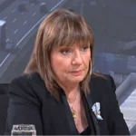 Senadora Patricia Bullrich hablando sobre la importancia de usar dólares fuera del sistema ante empresarios