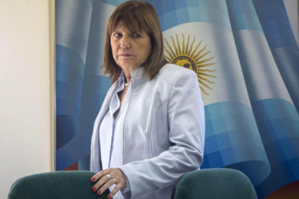 Senadora Patricia Bullrich discutiendo sobre la repatriación de Agostina Páez en el Congreso