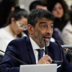 Diputado Rodolfo Tailhade denunciando los vínculos con la mafia judicial del gobernador Gustavo Sáenz