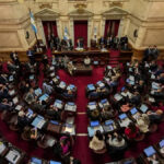 Sesión en el Senado donde se debatió la situación judicial de Javier Milei y pliegos de magistrados
