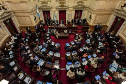 Sesión en el Senado donde se debatió la situación judicial de Javier Milei y pliegos de magistrados