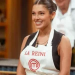 Sofía Gonet sonriendo mientras explica su vínculo con Germán Martitegui en una entrevista