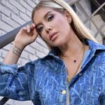 Wanda Nara sentada en un transporte de lujo tras el escándalo en el tren bala en Japón