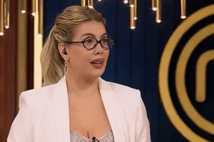 Wanda Nara emocionada junto a Maxi López hablando sobre el rol de padre de Maxi en televisión