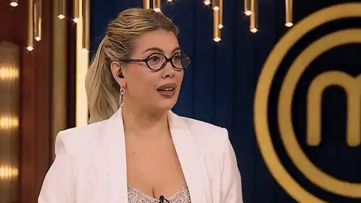 Wanda Nara emocionada junto a Maxi López hablando sobre el rol de padre de Maxi en televisión