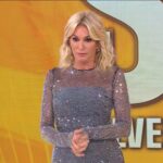 Yanina Latorre explicando en televisión que fue contratada para hacer publicidad antes del caso Libra.