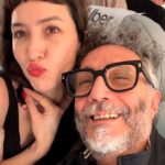 Captura de pantalla de redes sociales que sugiere el romance de Fito Páez y Sofía Gala