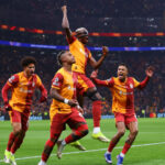 Galatasaray celebra su ventaja en la Champions tras vencer a Liverpool