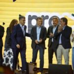 Mauricio Macri durante una charla por streaming analizando el horizonte de crecimiento nacional de Argentina