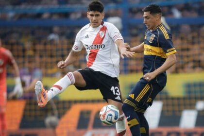 Estadio Monumental preparado para recibir el próximo Superclásico del fútbol argentino entre River y Boca