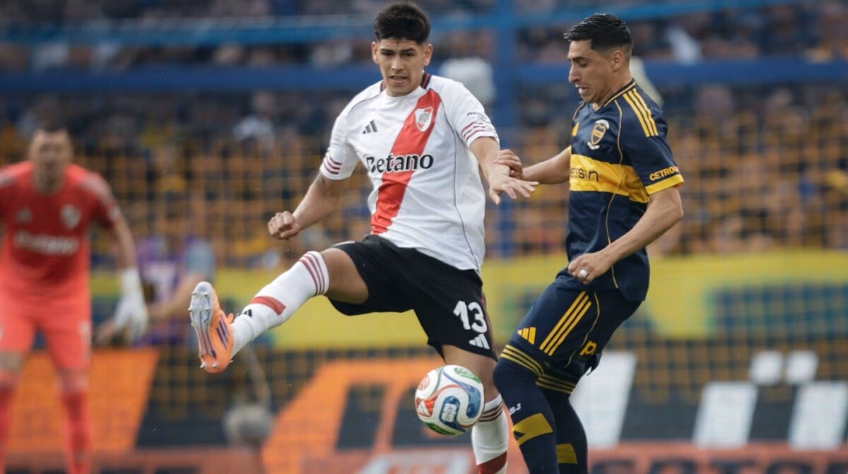 Estadio Monumental preparado para recibir el próximo Superclásico del fútbol argentino entre River y Boca