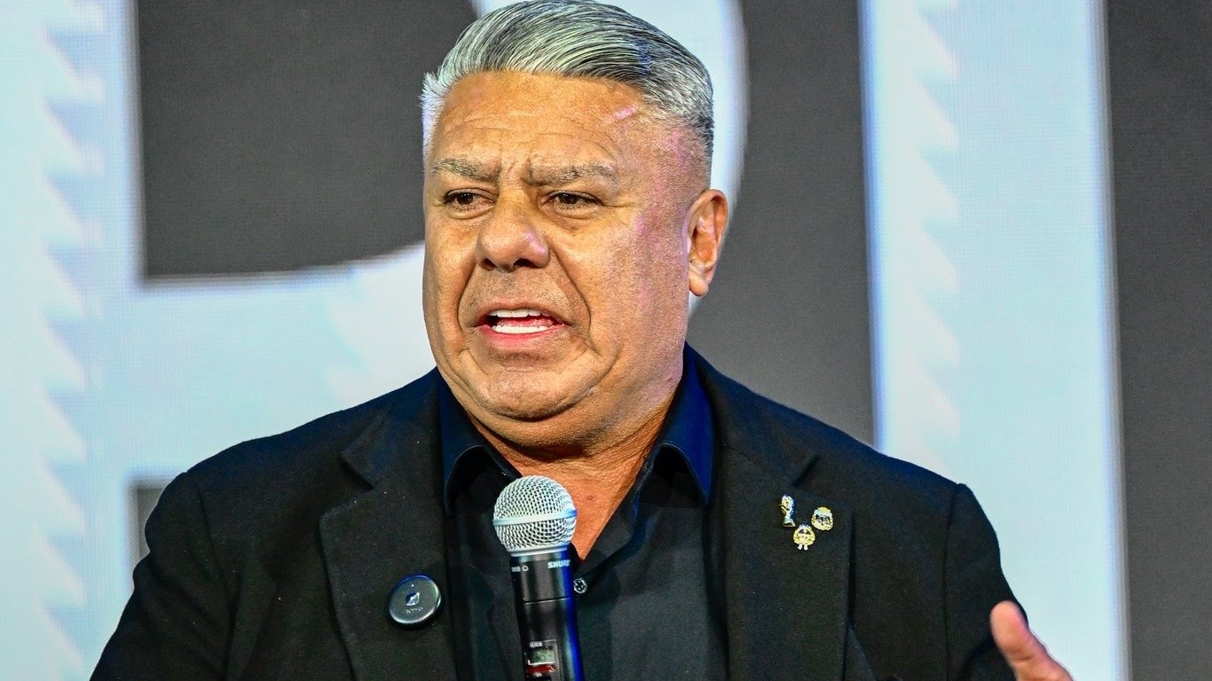 Claudio Tapia en presentación de LPF Play con estadísticas de usuarios