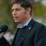 El gobernador bonaerense durante una reunión estratégica para el armado político de Axel Kicillof con dirigentes opositores