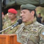 El ministro de Defensa Carlos Presti ratifica el compromiso con la soberanía de las Malvinas en un acto oficial