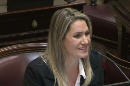Sesión en el Senado de la Nación donde se debate el proyecto de ley de denuncias falsas y reformas al Código Penal