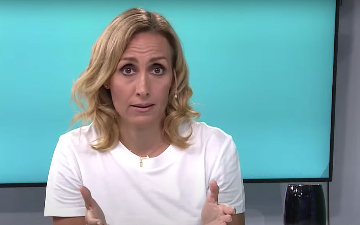 Senadora Florencia Arietto denunciando la trama de espionaje ruso en los medios de comunicación argentinos.