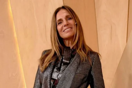 Ginette Reynal hablando sobre su fallida experiencia en las apps de citas en una entrevista reciente.