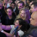 Karina Milei junto a Diego Santilli lanzando la estrategia bonaerense para disputar la provincia en Suipacha.