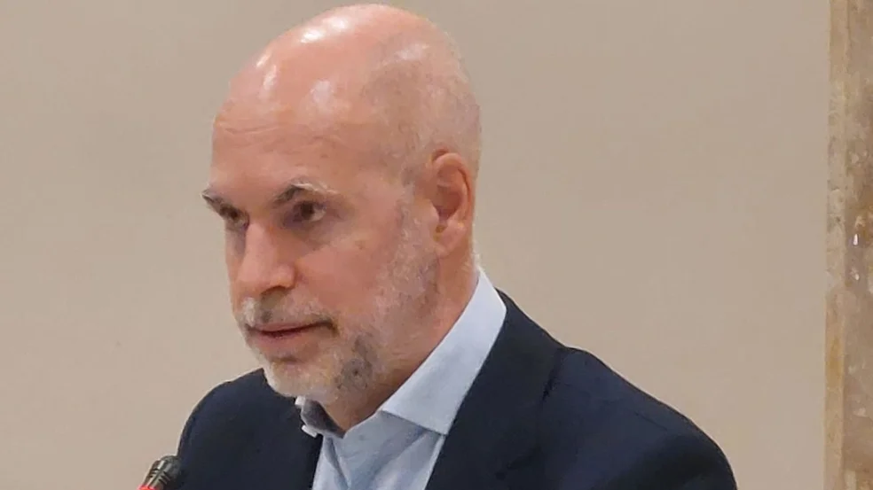 El legislador porteño brindando el análisis de Horacio Rodríguez Larreta sobre la actualidad del PRO.