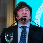 El presidente argentino ratificando la postura soberana de Javier Milei sobre las Islas Malvinas.