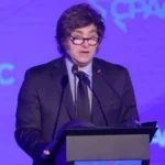 Obispos argentinos durante una misa criticando las políticas sociales del Gobierno nacional