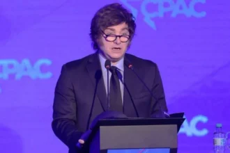 Obispos argentinos durante una misa criticando las políticas sociales del Gobierno nacional