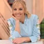 Jimena Monteverde brindando una entrevista sobre el reciente escándalo de Maru Botana en la televisión argentina.