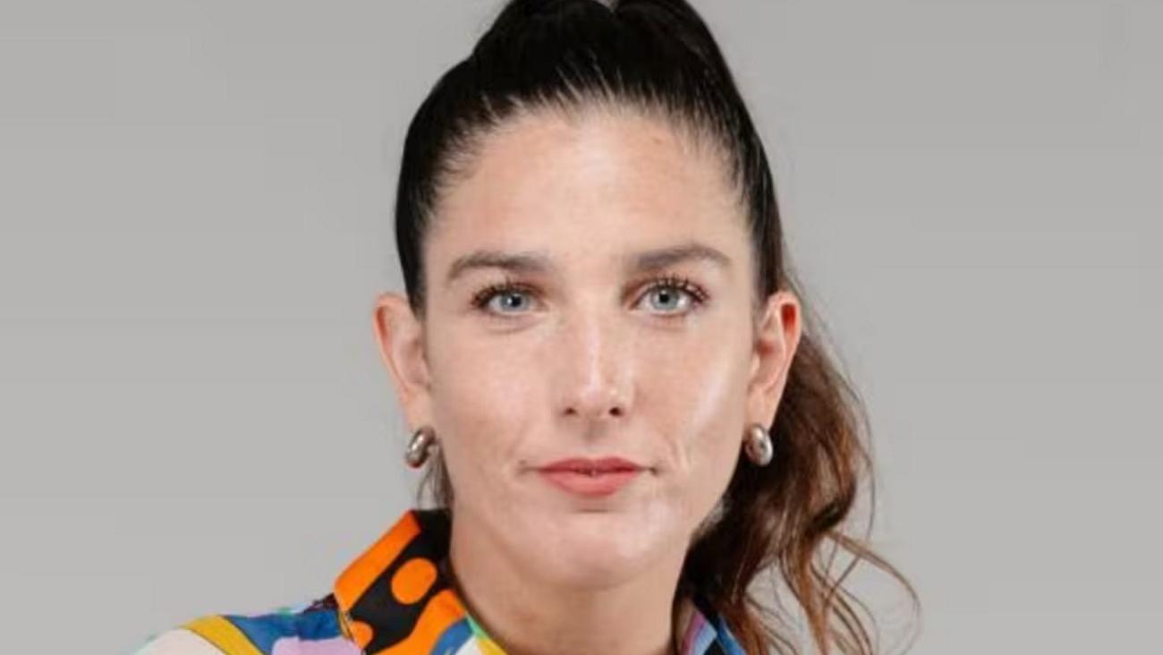 Juana Repetto y su familia celebrando las Pascuas de Timoteo en el jardín de su casa tras la cirugía.