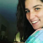 Juana Repetto junto a sus niños celebrando la buena salud de su hijo tras el alta médica