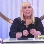 La periodista de espectáculos emitiendo una fuerte crítica de Laura Ubfal hacia la labor legislativa de Virginia Gallardo.